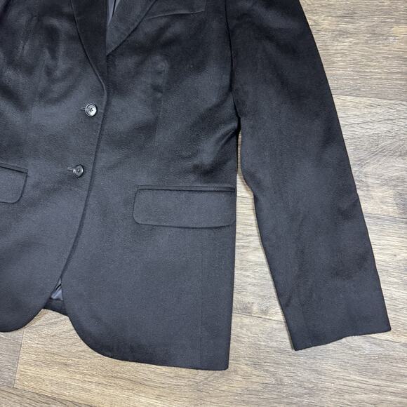 Brooks Brothers Loro Piana Women’s 12 Cashmere Blazer Black - Picture 4 of 16